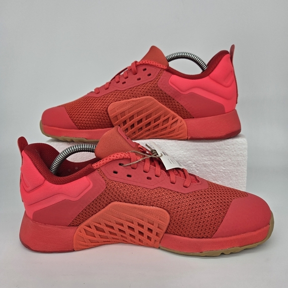 New adidas Dropset 3 Red Shadow Women's Workout Shoes Size 9.5 - Picture 6 of 8
